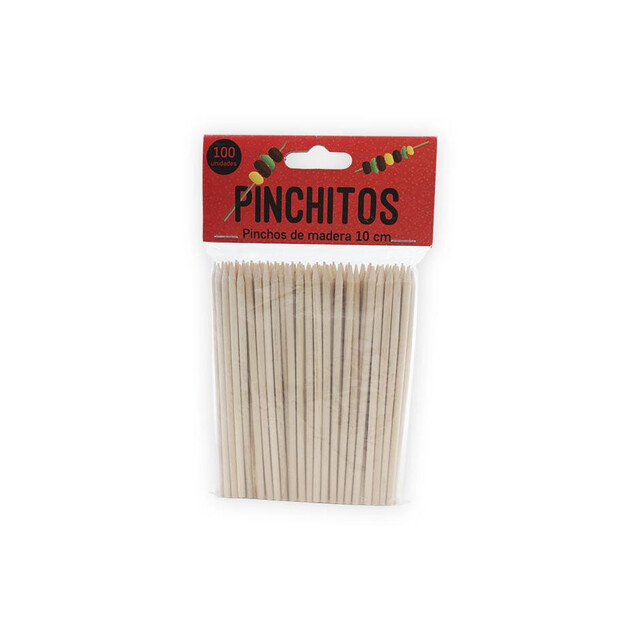▷ Pincho de Madera Pequeños 100mm | Comprar en EnvasesAlimentarios.es