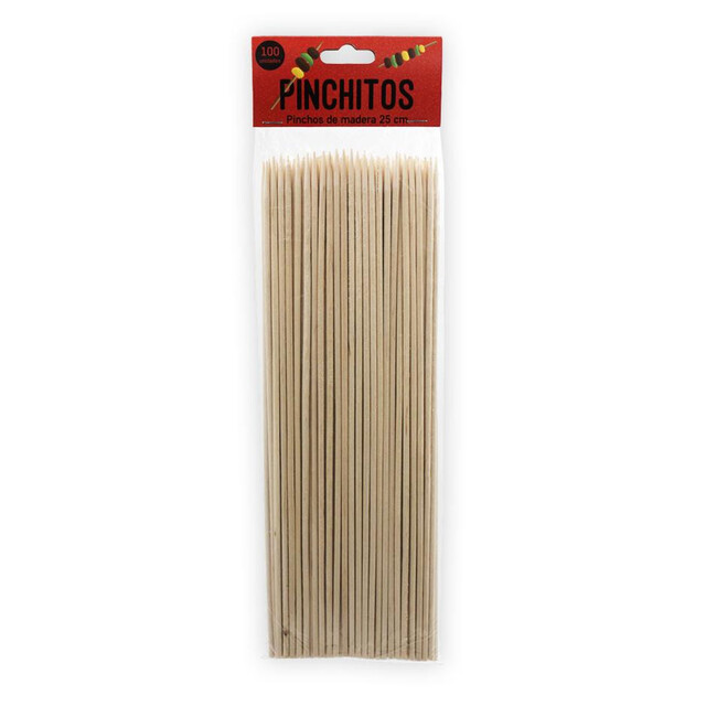 ▷ Pincho Madera Extra Grandes 250mm | Compra en EnvasesAlimentarios.es