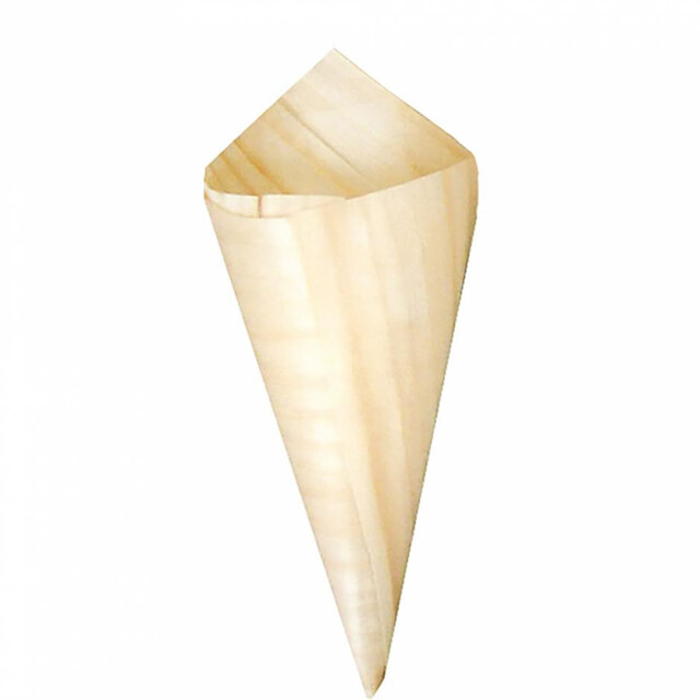 ▷ Cono de Madera 60x80mm | Comprar en EnvasesAlimentarios.es