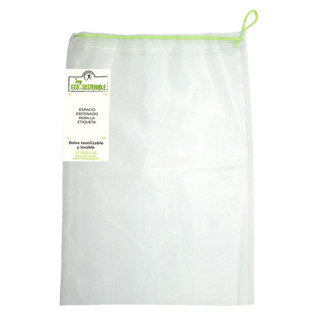 ▷ Bolsa de Malla para Frutería Eco-Sostenible 245x350mm | EnvasesAlimentarios.es