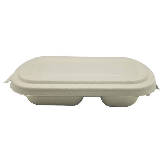 ▷ Tapa Fibra Trigo para Envase Portamenú 750ml | Envases Alimentarios