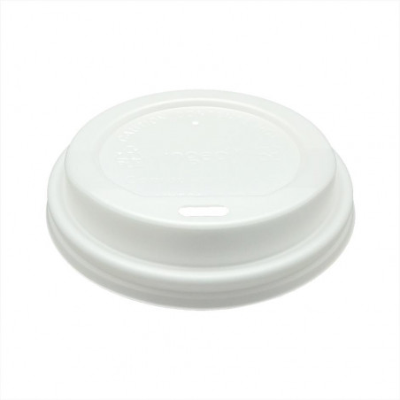 Tapa PLA Blanca para Vaso 73mm