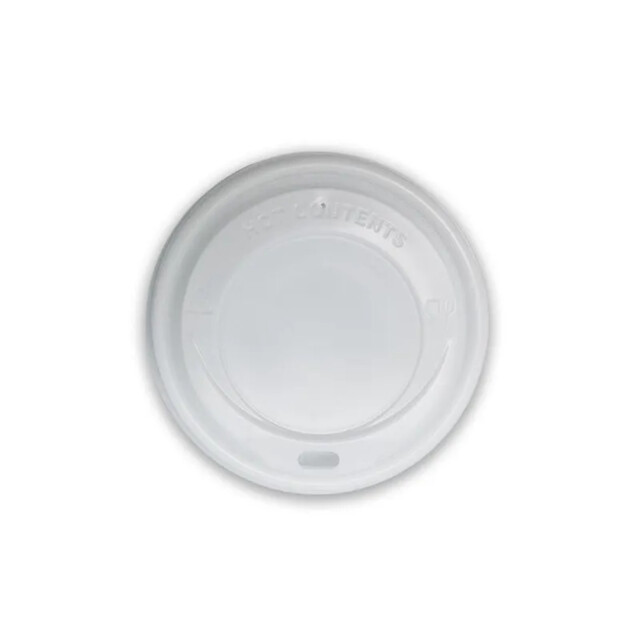 ▷ Tapa para Vaso Color Blanco 12/16 Oz 90mm | EnvasesAlimentarios.es