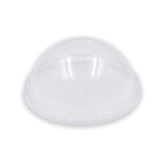 ▷ Tapa PET Cúpula Cerrada Transparente para Tarrinas Helado