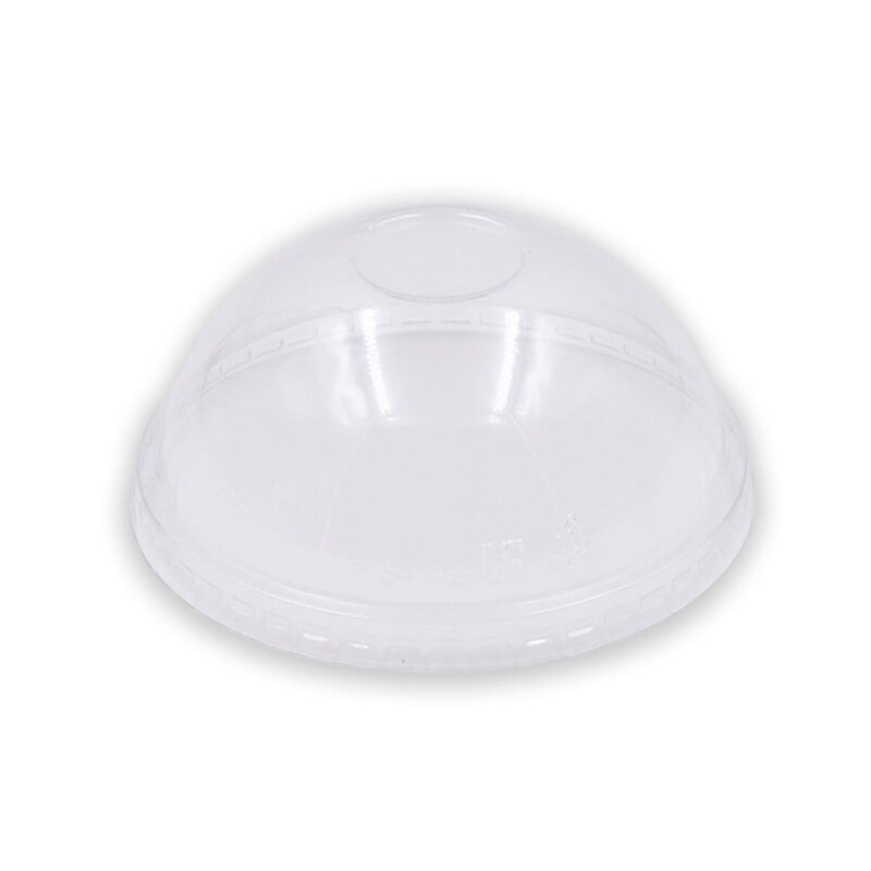 ▷ Tapa PET Cúpula Cerrada Transparente para Tarrinas Helado