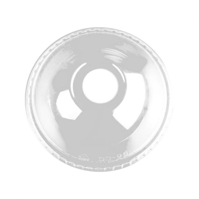 ▷ Tapa PET Cúpula Con Agujero Ultratransparente 92mm