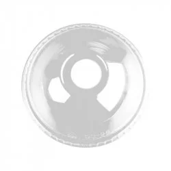 ▷ Tapa PET Cúpula Con Agujero Ultratransparente 92mm