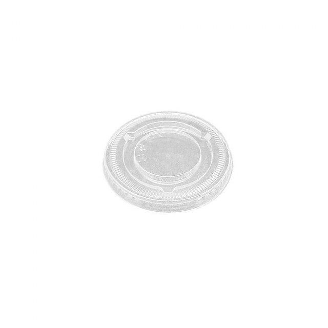 ▷ Tapa PET Plana Cerrada Ultratransparente 74mm | Envases Alimentarios
