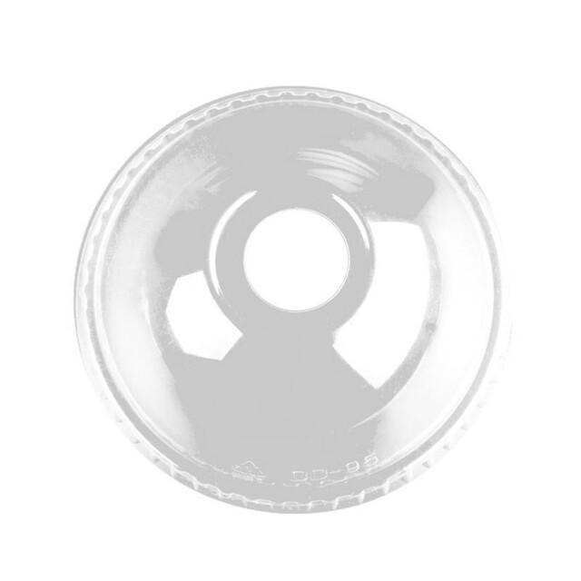 ▷ Tapa PET Cúpula Con Agujero Ultratransparente 98mm