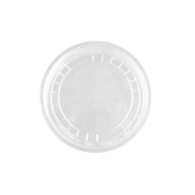 ▷ Tapa PET Plana Cerrada Ultratransparente 92mm | Envases Alimentarios