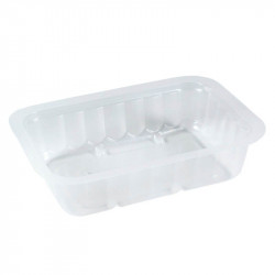 Bandeja Sellable Alphacel CL250TPE Microondable PP 250ml
