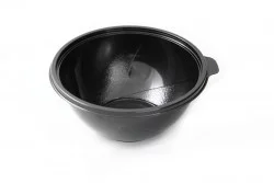 ▷ Ensaladera Salipack Individual Negra APET 1000ml | EnvasesAlimentarios.es
