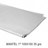 Mantel 1ª Blanco 500 Hojas 100x100cm 35g