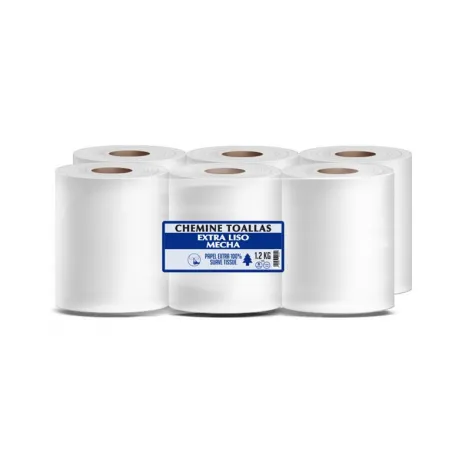 ▷ Papel Secamanos Extra Liso Mecha 1,2Kg | EnvasesAlimentarios.es