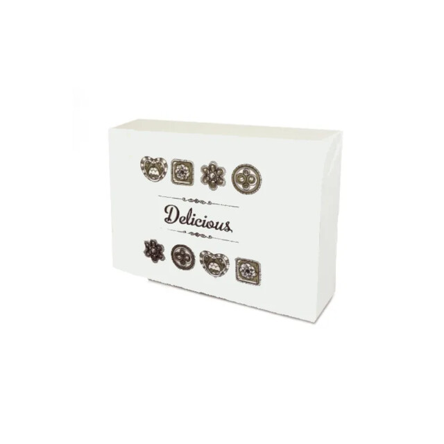 ▷ Caja para Pastelería Nº6 Blanca 120x200mm | EnvasesAlimentarios.es