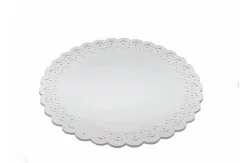 ▷ Plato Blonda Blanco Aries 320mm | EnvasesAlimentarios.es