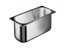 ▷ Cubeta Inox para Helados de Acero Inoxidable 360x165x H120 mm