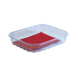 ▷ Envase ventilado frambuesas RPET 125gr 142x119x26mm MP | EnvasesAlimentarios.es
