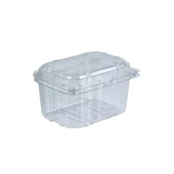 ▷ Envase Arándanos Tapa Bisagra rPET 250g F251/CL75 | EnvasesAlimentarios.es