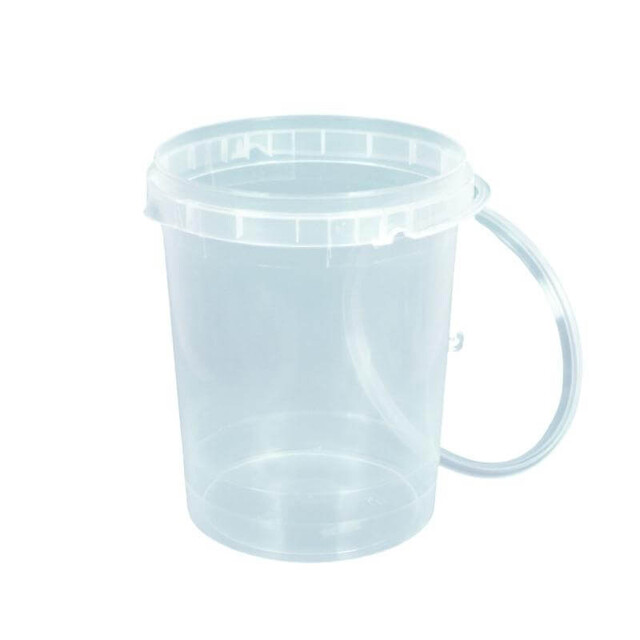▷ Envase Redondo PP con Tapa Cierre Hermético AF-101 1000ml