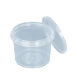 ▷ Envase Redondo PP con Tapa Cierre Hermético AF-12 120ml