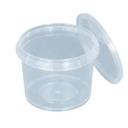 ▷ Envase Redondo PP con Tapa Cierre Hermético AF-55 555ml