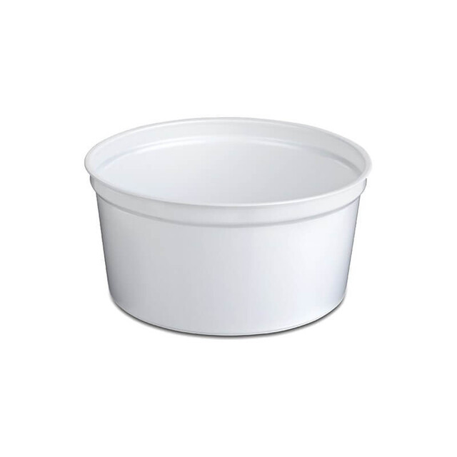 ▷ Tarrina Blanca PP UT-05 500ml | EnvasesAlimentarios.es