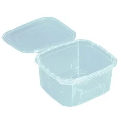 ▷ Envase Rectangular PP Tapa Bisagra BS 1000ml | EnvasesAlimentarios.es