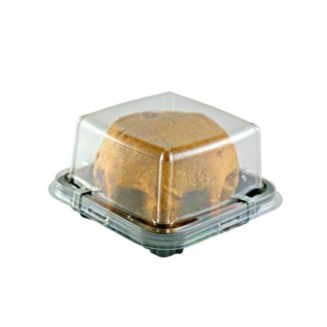 ▷ Tapa Actipack 0808DX02 rPET 85x85x45mm | EnvasesAlimentarios.es