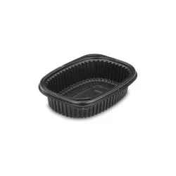 ▷ Envase Cookipack COOK600N Negro PP 600ml | EnvasesAlimentarios.es