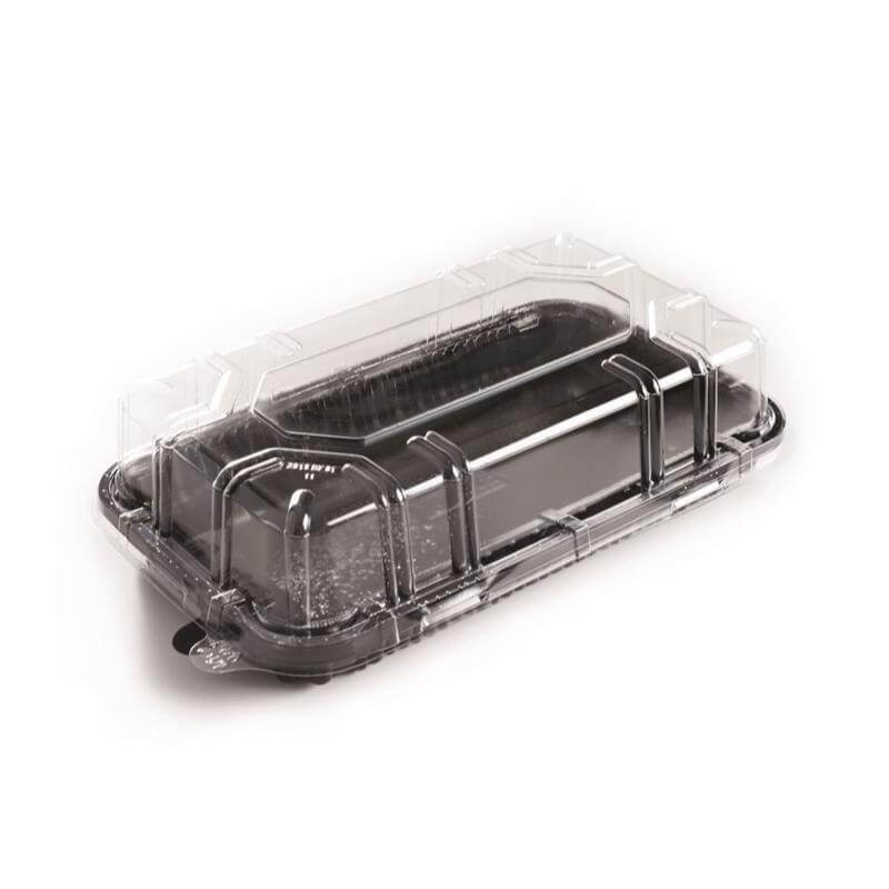 ▷ Tapa Actipack 1110DXN02 rPET 152x142x60mm | EnvasesAlimentarios.es