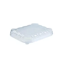 ▷ Tapa rPET Envase Ventilado Maxipack 191,5x117x25mm | EnvasesAlimentarios.es