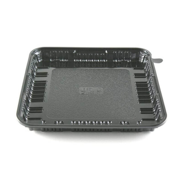 ▷ Base Cuadrada Actipack 1919DXN30 rPET Negra 190x190x20mm | EnvasesAlimentarios.es