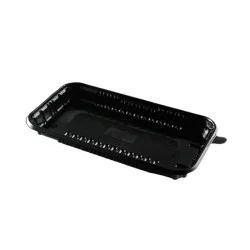 ▷ Base Rectangular Actipack 2720DXN30 rPET Negra 270x200x20mm | EnvasesAlimentarios.es