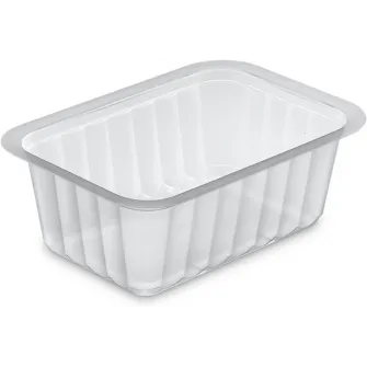 ▷ Bandeja Termosellable Alphacel CL375TPE PP Microondable 375ml | EnvasesAlimentarios.es