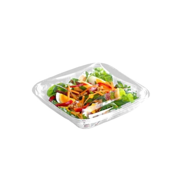 Envase Crudipack FCR170 rPET Cuadrado Transparente 750ml | EnvasesAlimentarios