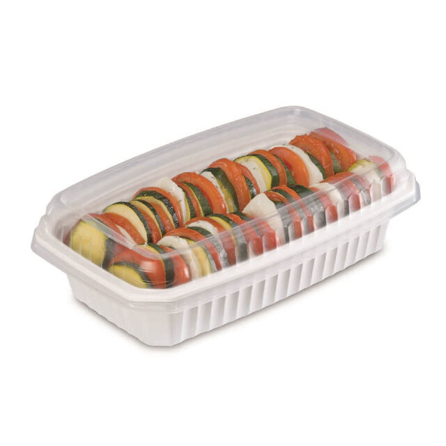 ▷ Tapa Transparente Gastropack COV2 PP 330x272x32mm | EnvasesAlimentarios.es