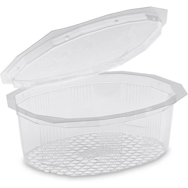 ▷ Envase Multipack M125 rPET Tapa Bisagra Lisa 125ml | EnvasesAlimentarios