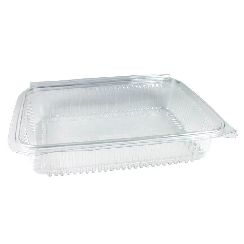 ▷ Ensaladera Optipack X1000L APET Tapa Bisagra Antivaho 1000ml | EnvasesAlimentarios.es
