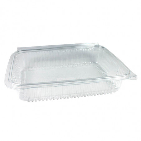 ▷ Ensaladera Optipack X2000S APET Tapa Bisagra Antivaho 2000ml | EnvasesAlimentarios.es