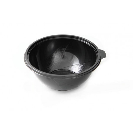 ▷ Ensaladera Bowlipack SAL23/1500D rPET Negra 1500ml | EnvasesAlimentarios.es