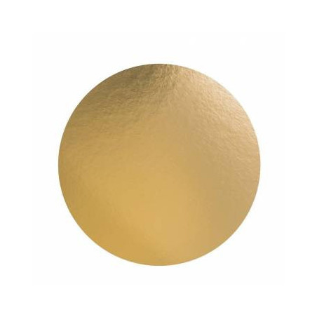 ▷ Disco para Tartas Nomipack OR20 de Cartón Color Oro 200mm | EnvasesAlimentarios.es
