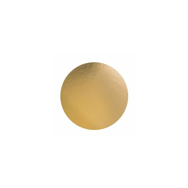 Disco para Tartas Nomipack OR18 de Cartón Color Oro 180mm
