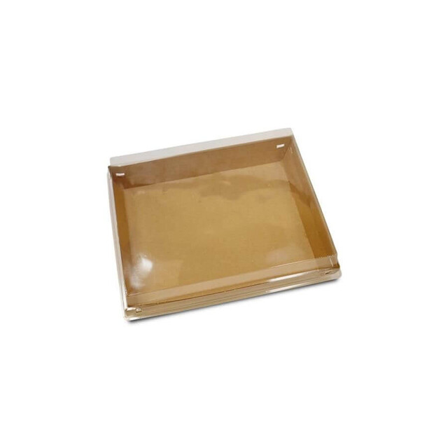▷ Base Luxipack Rectangular LX2210EKK Cartón Kraft 220x100x20mm | EnvasesAlimentarios.es