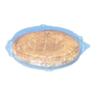 ▷ Caja Pastelera Patipack XG244 rPET Redonda Hermética | EnvasesAlimentarios.es