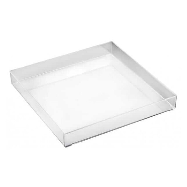 ▷ Base Transparente Desipack DS21F10 rPET 210x210mm | EnvasesAlimentarios.es