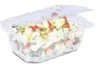 ▷ Ensaladera Optipack X1000L APET Tapa Bisagra Antivaho 1000ml | EnvasesAlimentarios.es