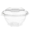▷ Envase Redondo Sekipack SLR750 rPET Tapa Bisagra Precortada 750ml | EnvasesAlimentarios.es