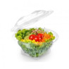 ▷ Envase Redondo Sekipack SLR750 rPET Tapa Bisagra Precortada 750ml | EnvasesAlimentarios.es