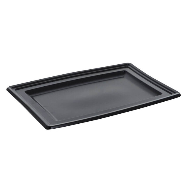 ▷ Bandeja de Presentación Festipack PLC3616N Negra PET 360mm | EnvasesAlimentarios.es